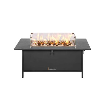 Rafco lounge 130 x 60 cm h 50 cm voor 6 personen