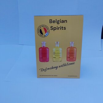 Tafelzetter Belgian Buddy gin en Limocello, Arcancello, Pomocello