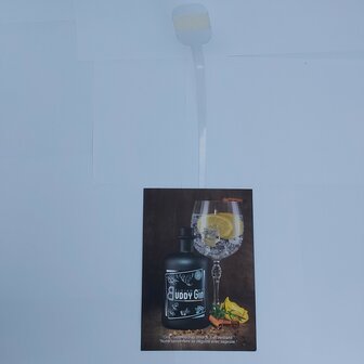 Hanglabel Belgian Buddy gin 