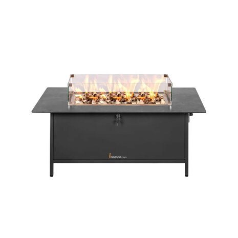 Rafco lounge 130 x 60 cm h 50 cm voor 6 personen