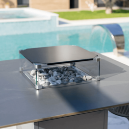 Plaque de recouvrement multifonctionnelle de la chambre de combustion Plaque de recouvrement multifonctionnelle de la chambre de combustion